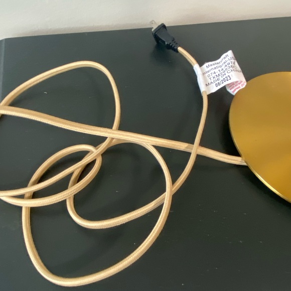 Studio McGee Threshold Target Tapered Rattan Table Lamp Sold Out - Picture 9 of 10